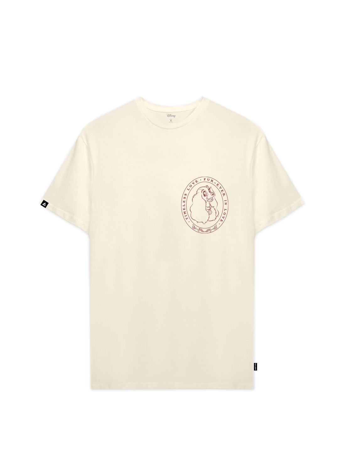 Playera Personalizable La Dama y el Vagabundo Since Reina