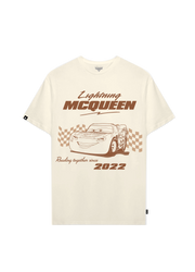 Playera Personalizable Cars Mcqueen Roading since