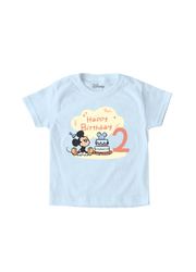 Playera Niño Personalizable Happy Birthday Mickey