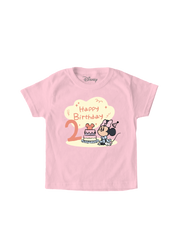 Playera Personalizada Niña Happy Birthday Minnie