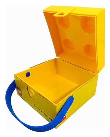 LEGO Lonchera con Asas de Niños para Alimentos y Comida - Fan Army