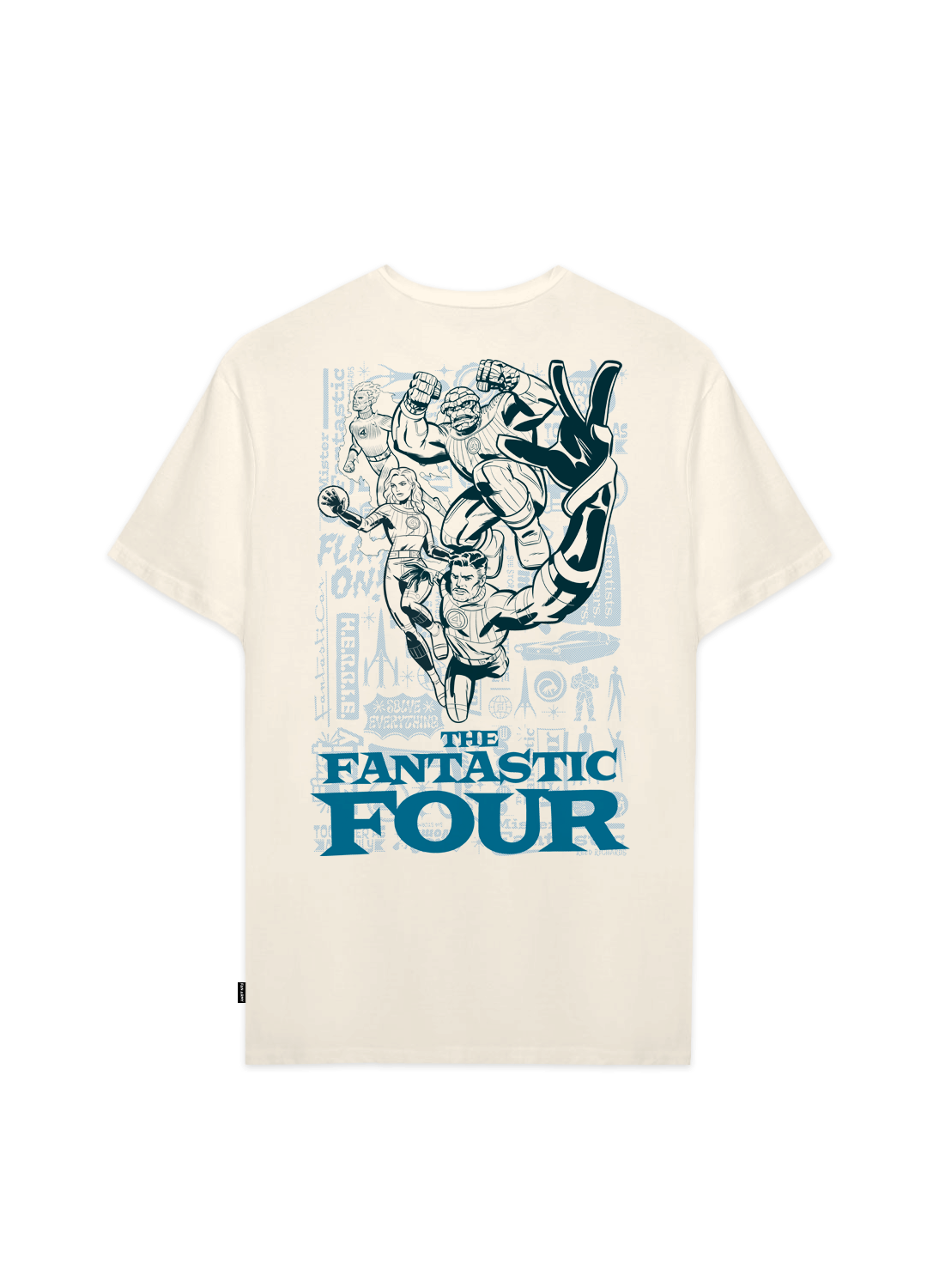 Playera 4 Fantásticos Hombre Mujer Arena Marvel Original 4 Elementos - Fan Army