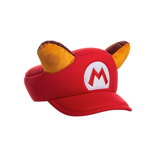 Gorro Super Mario 3 Raccoon Cosplay Orejas