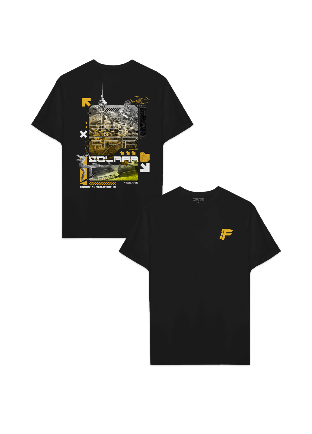 Playera Free Fire Edición Especial Solara - Fan Army