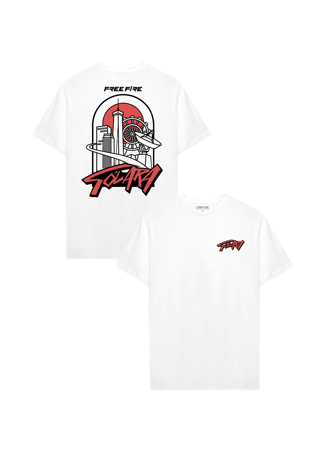 Playera Free Fire Edición Especial Solara - Fan Army