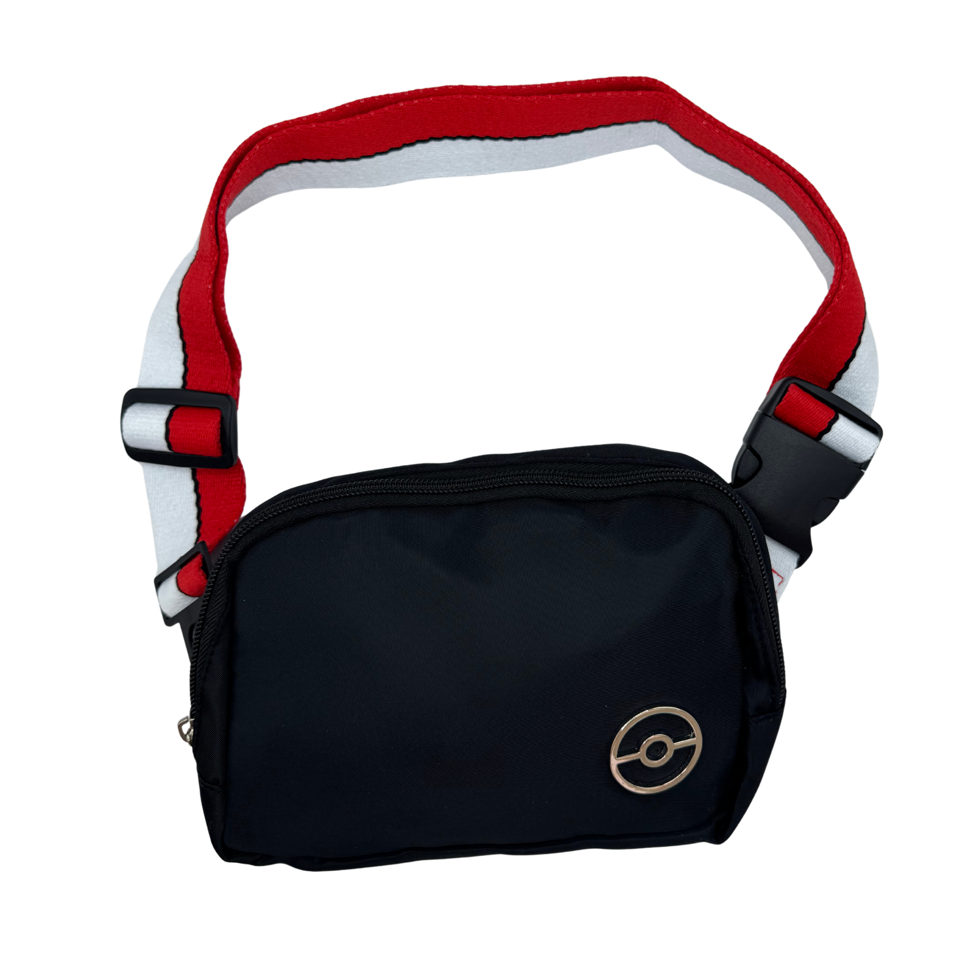 Cangurera Pokémon Negra con Correa Roja - Fan Army