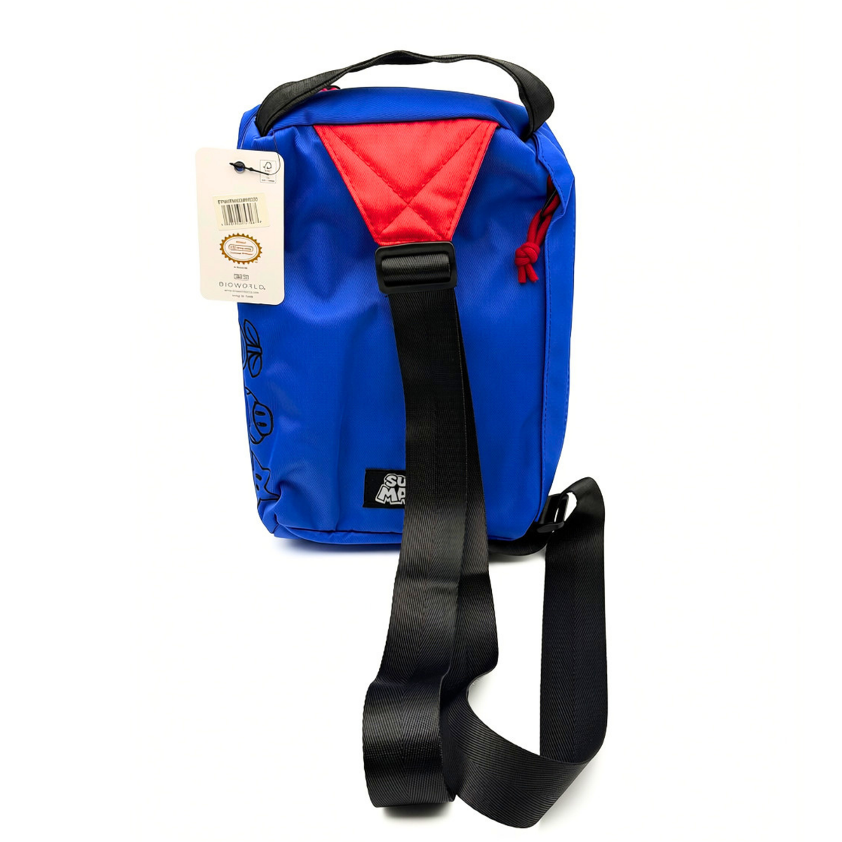 Bolsa Crossbody Super Mario Azul Mario