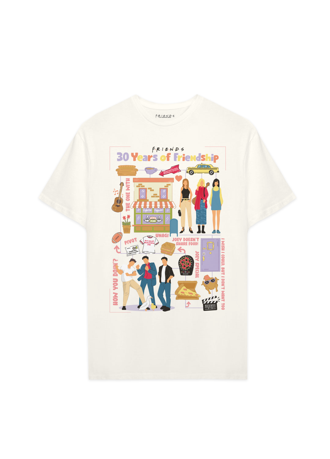 Playera Friends 30 Years - Fan Army