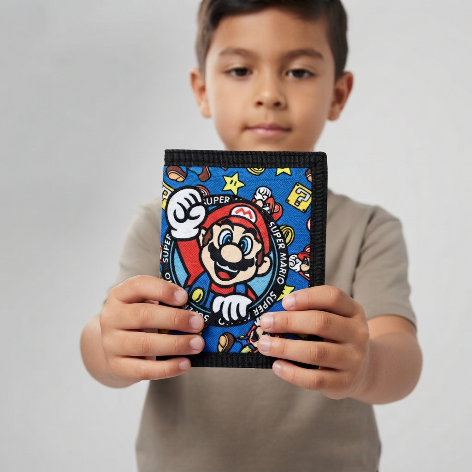 Cartera Super Mario Mario Clásico Nintendo Oficial