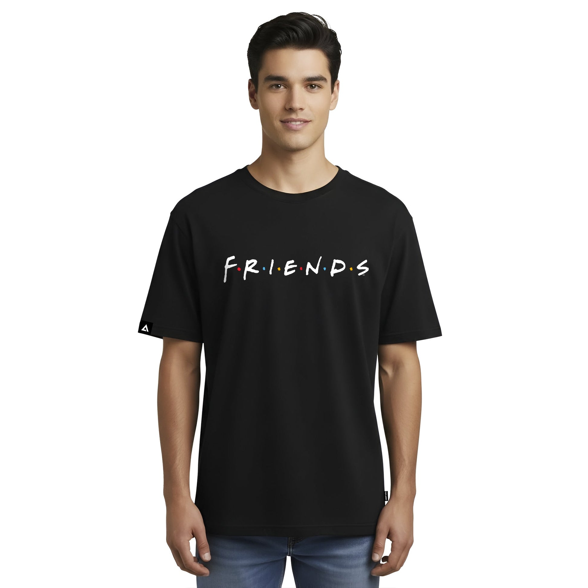 Playera Manga corta Unisex Friends Logo Clásico - Fan Army