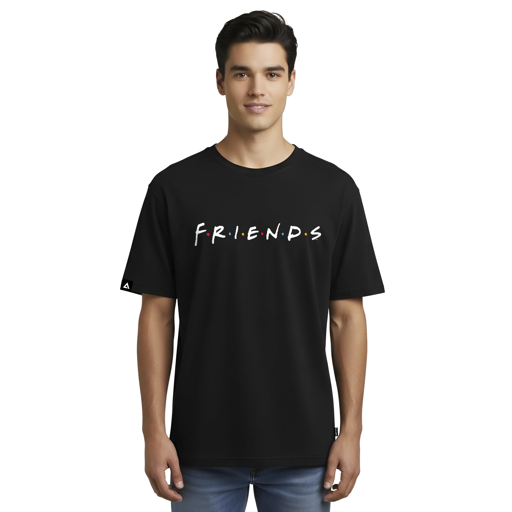 Playera Manga corta Unisex Friends Logo Clásico - Fan Army