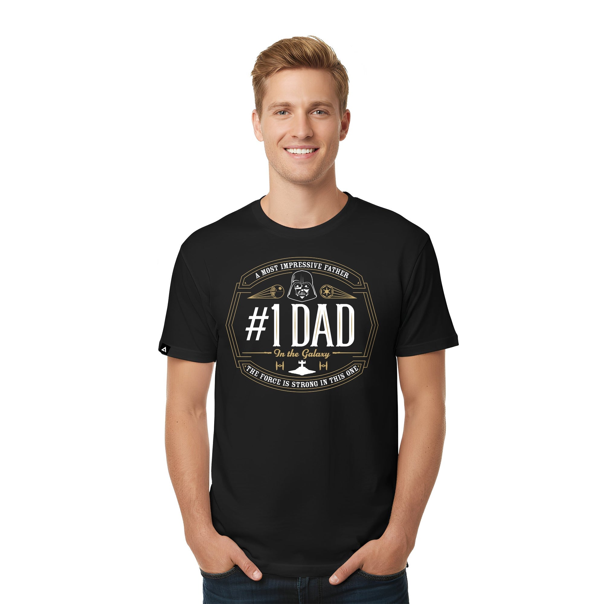 Playera Star Wars Día del Padre #1 Dad - Fan Army