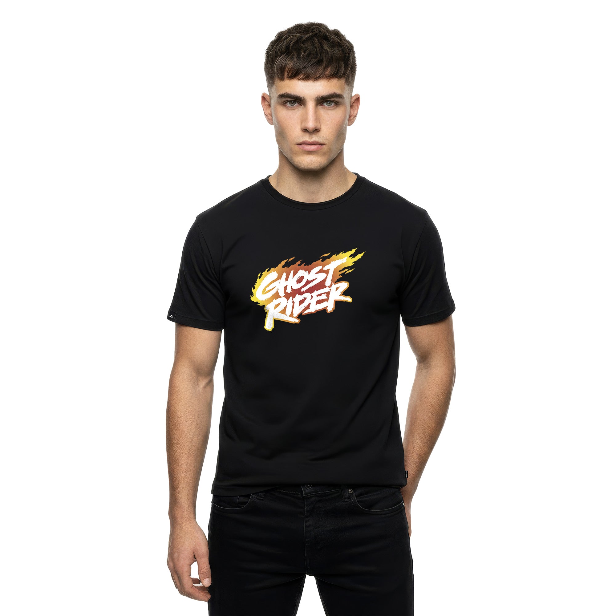 Playera Ghost Rider Hombre Mujer Negro Disney Original Vengeance!