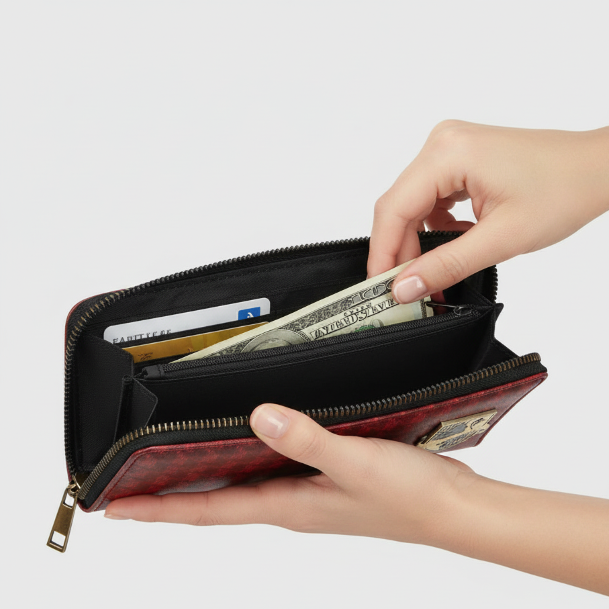 Cartera para mujer Harry Potter Griffindor roja - Fan Army