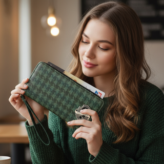 Cartera Harry Potter Slytherin - Diseño de Moda con Escudo para Fans de la Casa - Fan Army