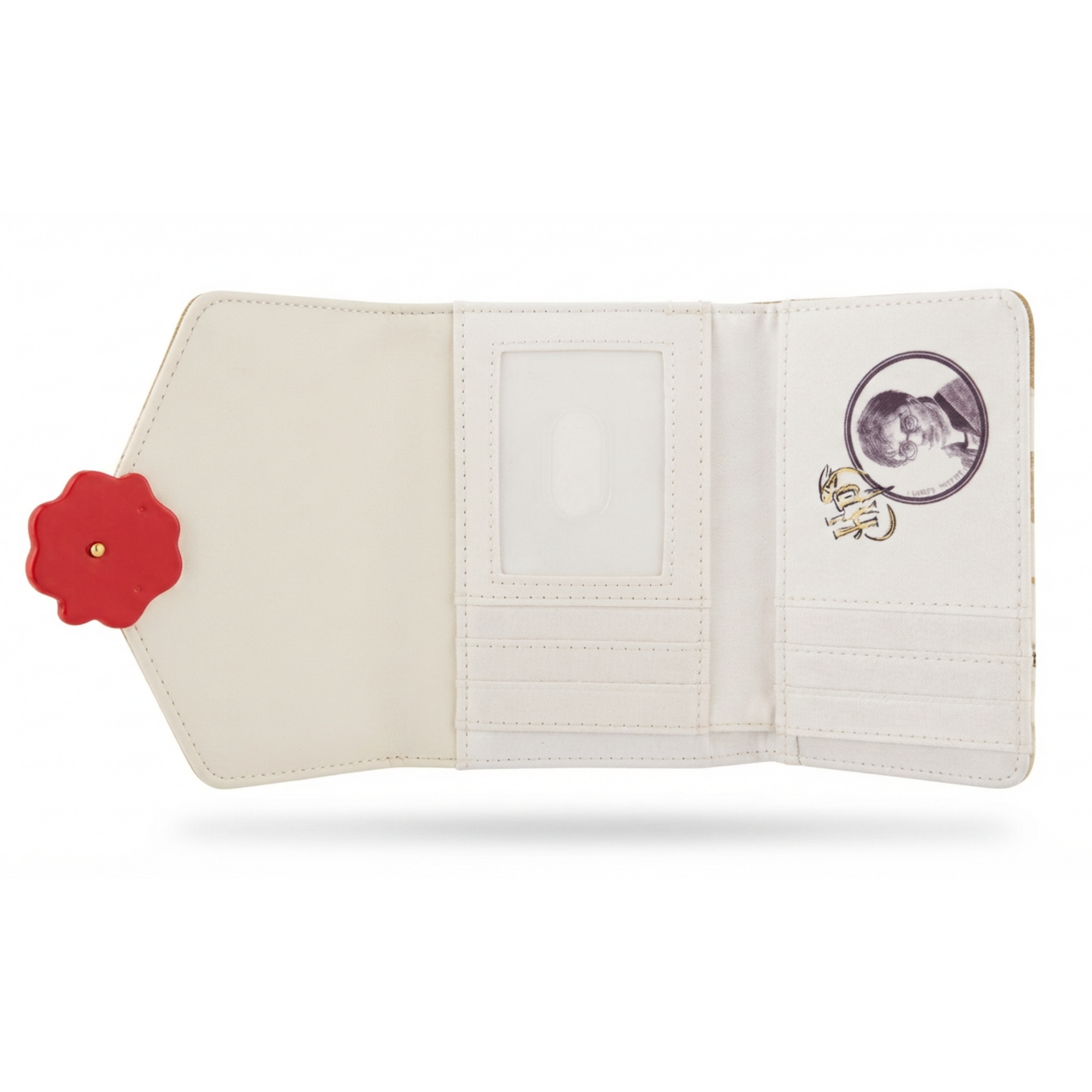 Cartera Harry Potter Carta de Hogwarts Beige con Sello Oficial