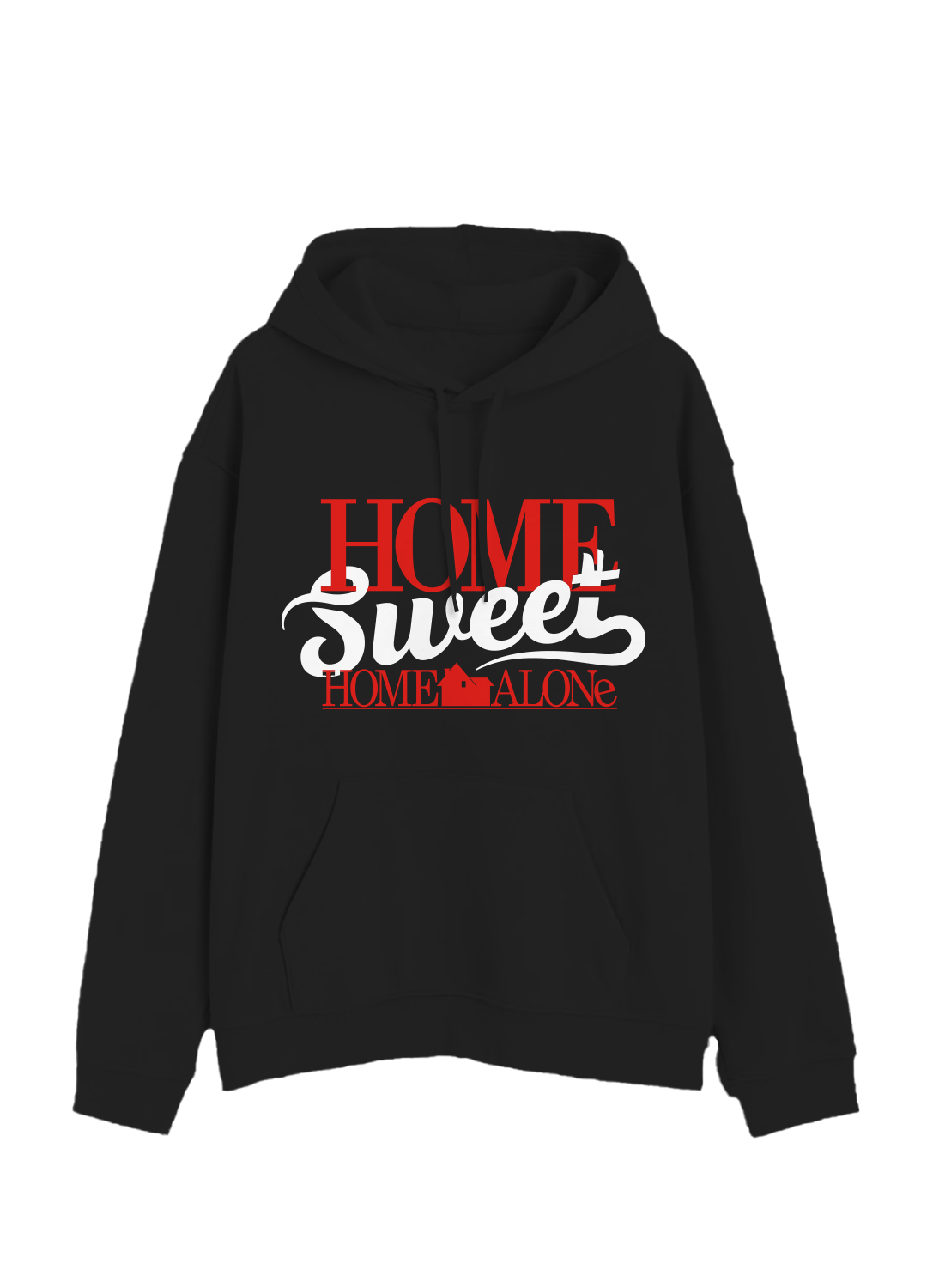Hoodie Home Alone Hombre Mujer Negro Disney Original Home Sweet - Fan Army