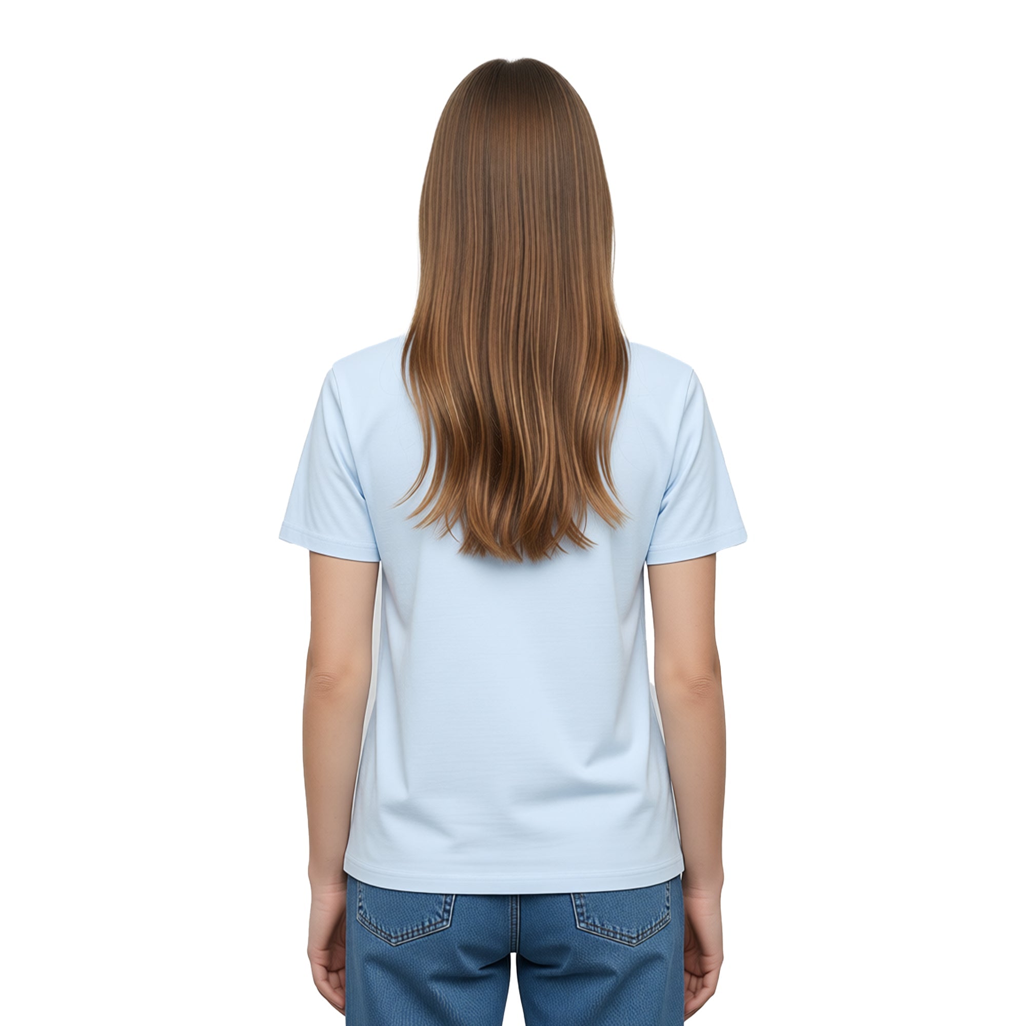Playera Hello Kitty Hombre Mujer Azul Cielo Sanrio Original Guiño - Fan Army