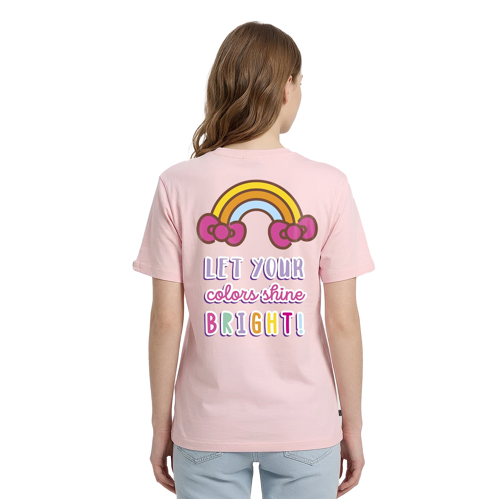 Playera Hello Kitty Hombre Mujer Rosa Sanrio Original Bright - Fan Army