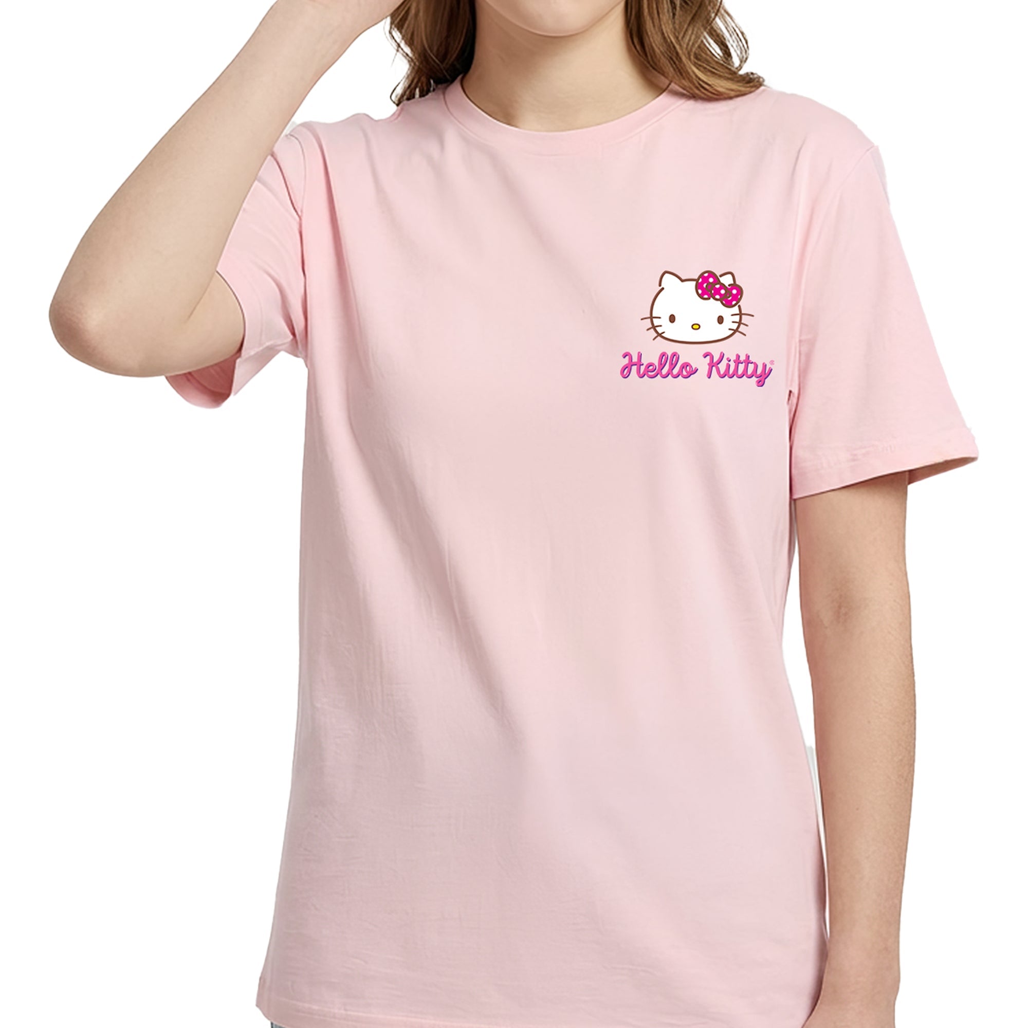 Playera Hello Kitty Hombre Mujer Rosa Sanrio Original Bright - Fan Army