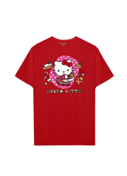 Playera Hello Kitty Hombre Mujer Rojo Cooking - Fan Army