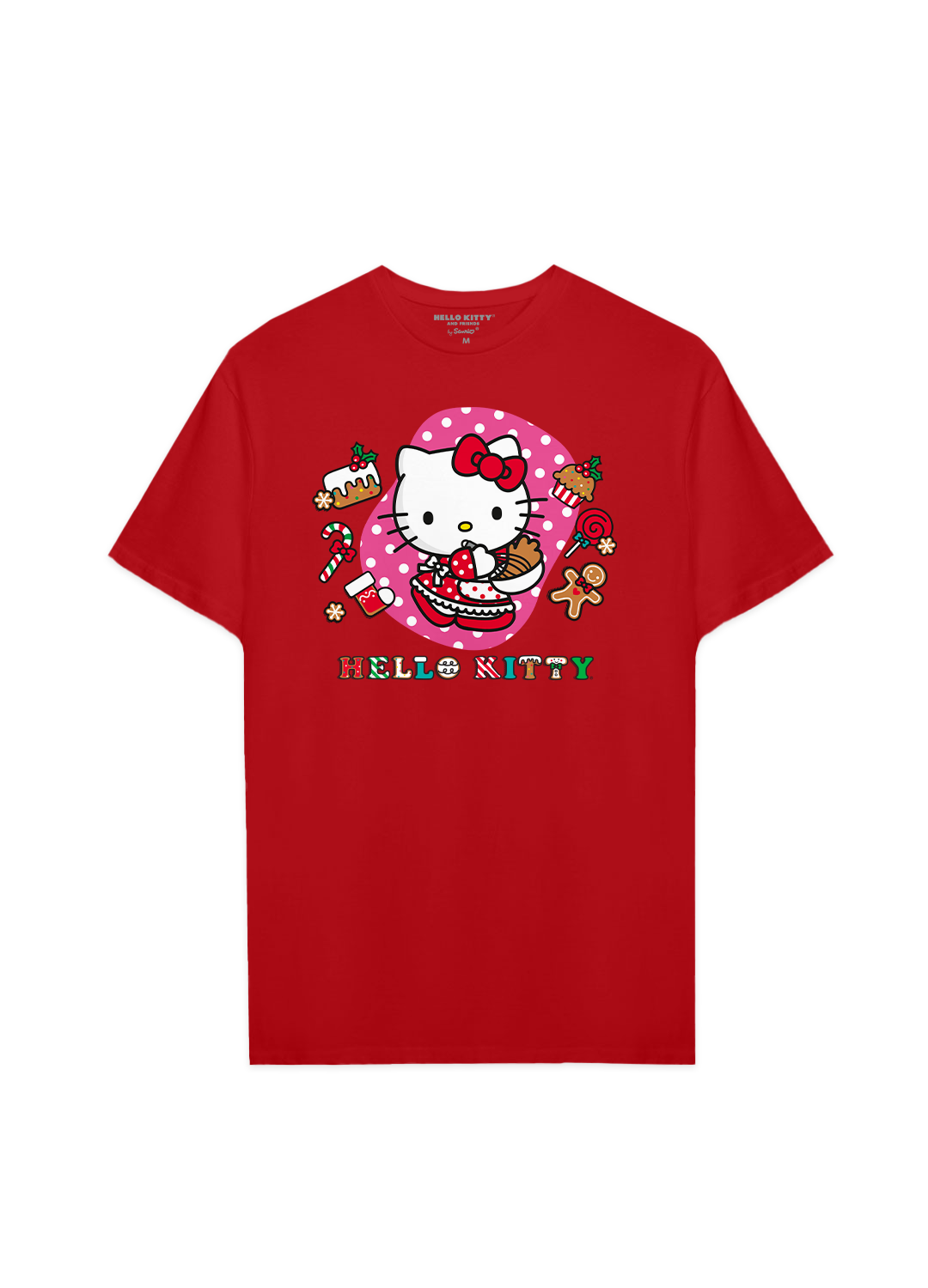 Playera Hello Kitty Hombre Mujer Rojo Cooking - Fan Army