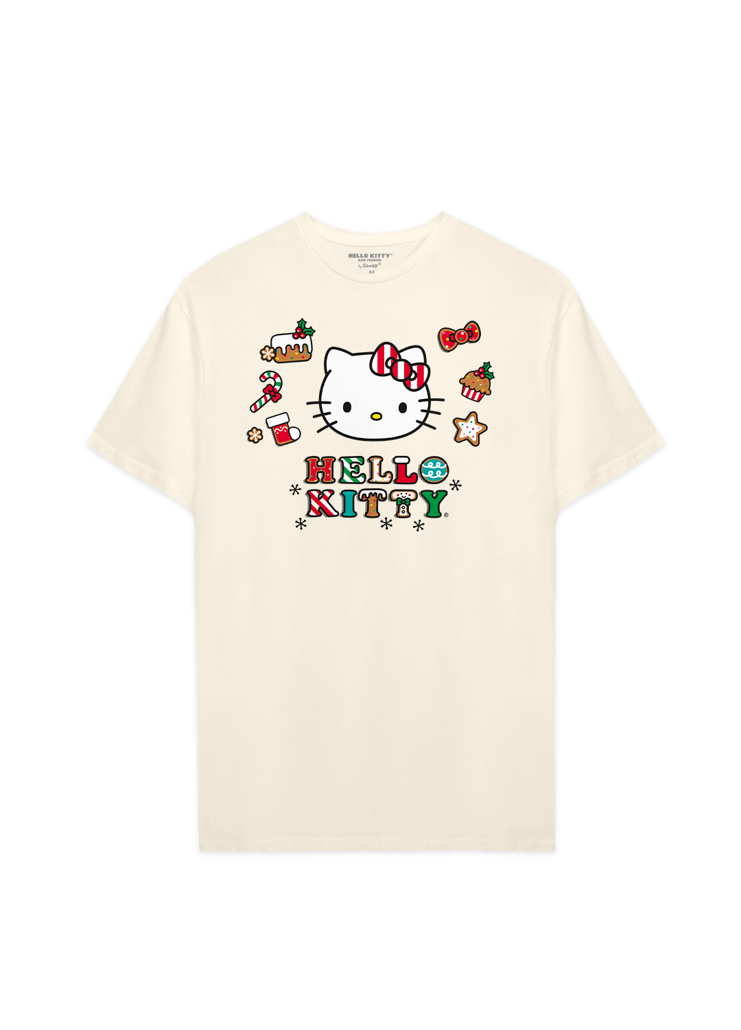Playera Hello Kitty Hombre Mujer Arena Cookies - Fan Army