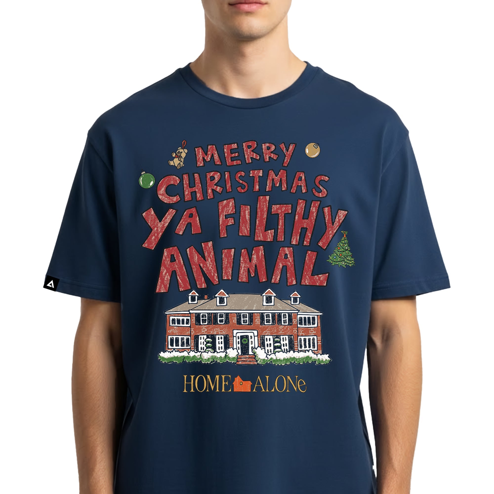Playera Home Alone Hombre Mujer Azul Marino Disney Original Ya Filthy Animal - Fan Army