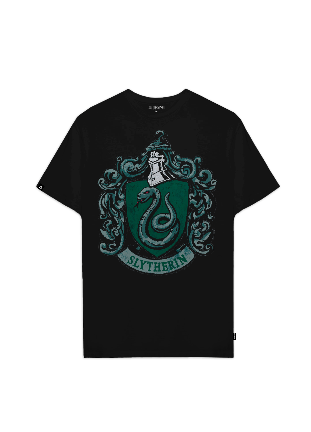 Playera Harry Potter Hombre Mujer Negro Warner Original Slytherin