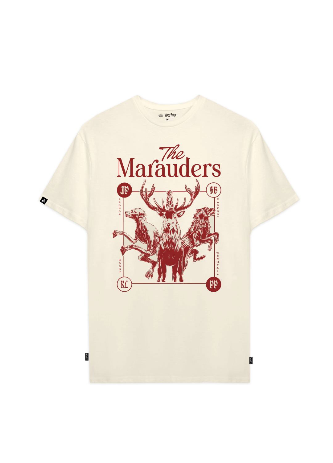 Playera Harry Potter Hombre Mujer Arena Warner Original The Marauders