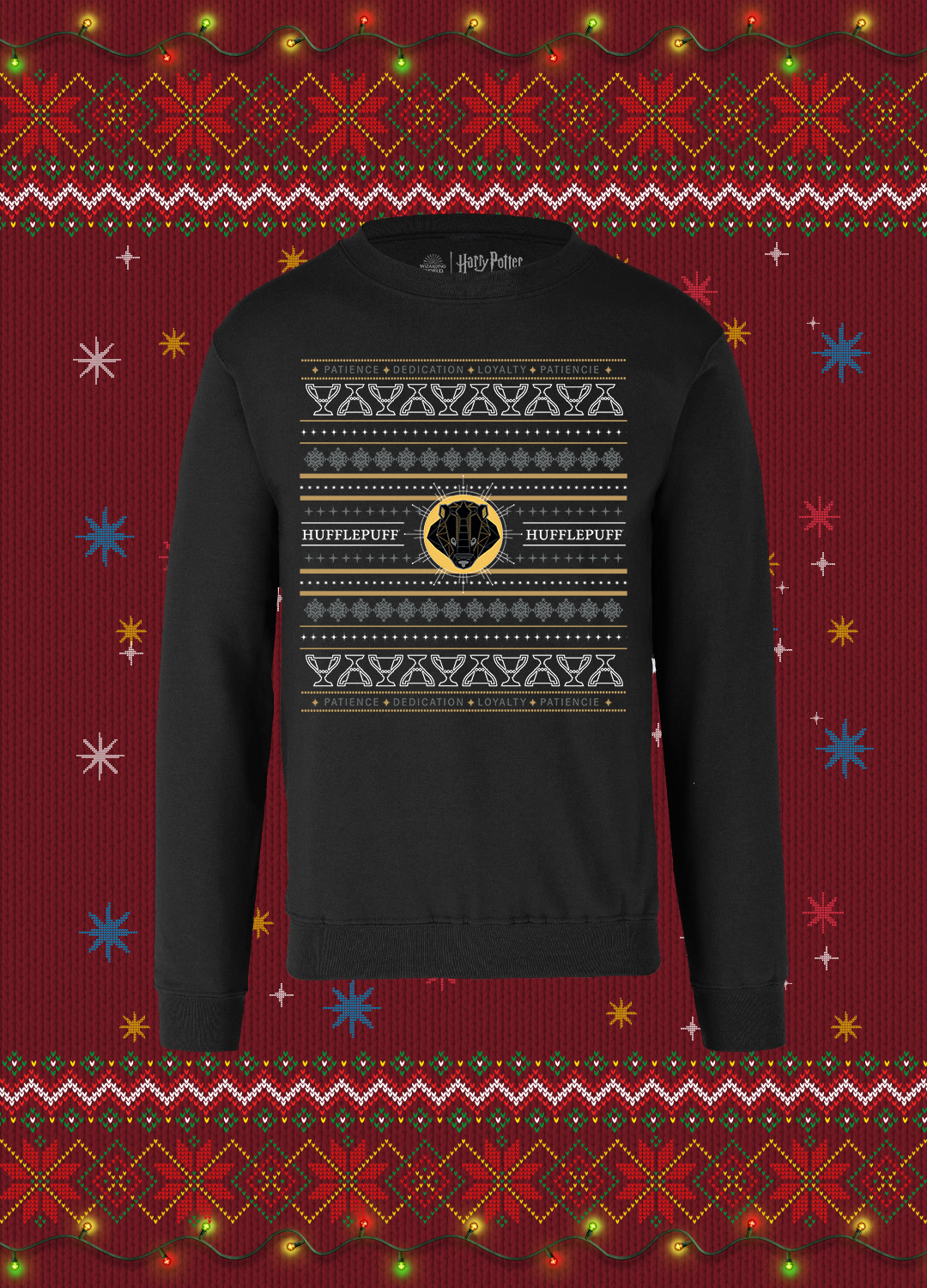 Ugly Sweater Hufflepuff