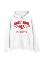 Hoodie High School Musical Hombre Mujer Blanco Disney Original East High