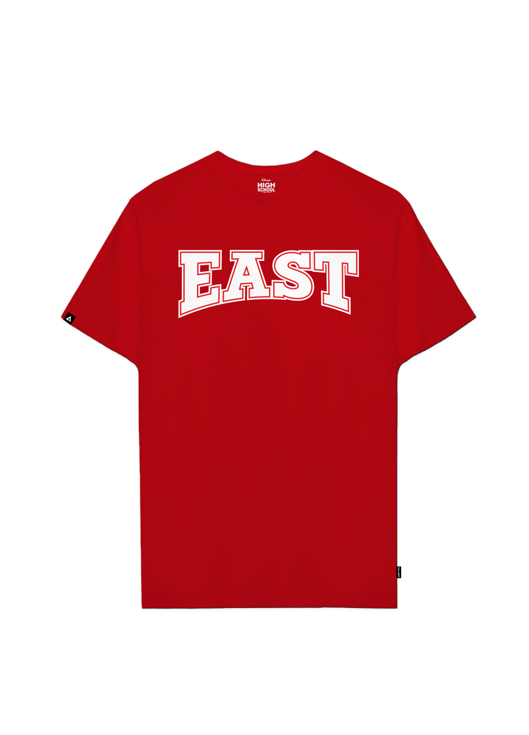 Playera High School Musical Hombre Mujer Rojo Disney Original East