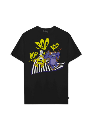 Playera Disney Halloween Hombre Mujer Negro Disney Original Monsers Inc.