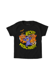 Playera Niño Disney Halloween Niño Niña Negro Disney Original Stitch Mischief - Fan Army
