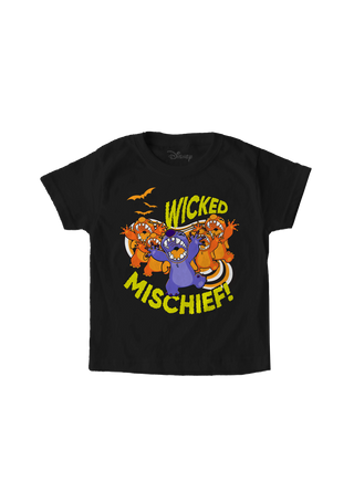 Playera Niño Disney Halloween Niño Niña Negro Disney Original Stitch Mischief