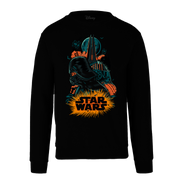 Sudadera Disney Halloween Hombre Mujer Negro Disney Original Star Wars - Fan Army