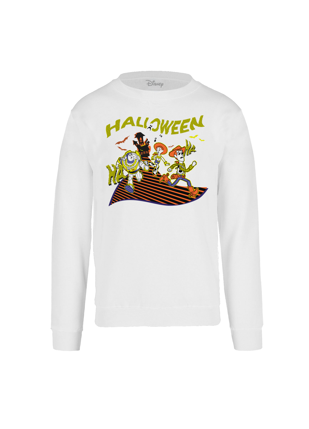 Sudadera Disney Halloween Hombre Mujer Blanco Disney Original Toy Story - Fan Army