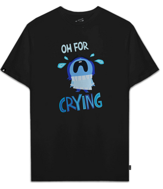 Playera Intensamente Hombre Mujer Negro Disney Original Crying