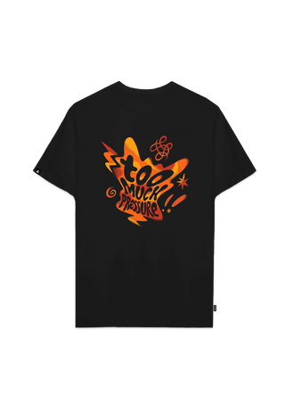 Playera Intensamente Hombre Mujer Negro Disney Original Too much pressure - Fan Army