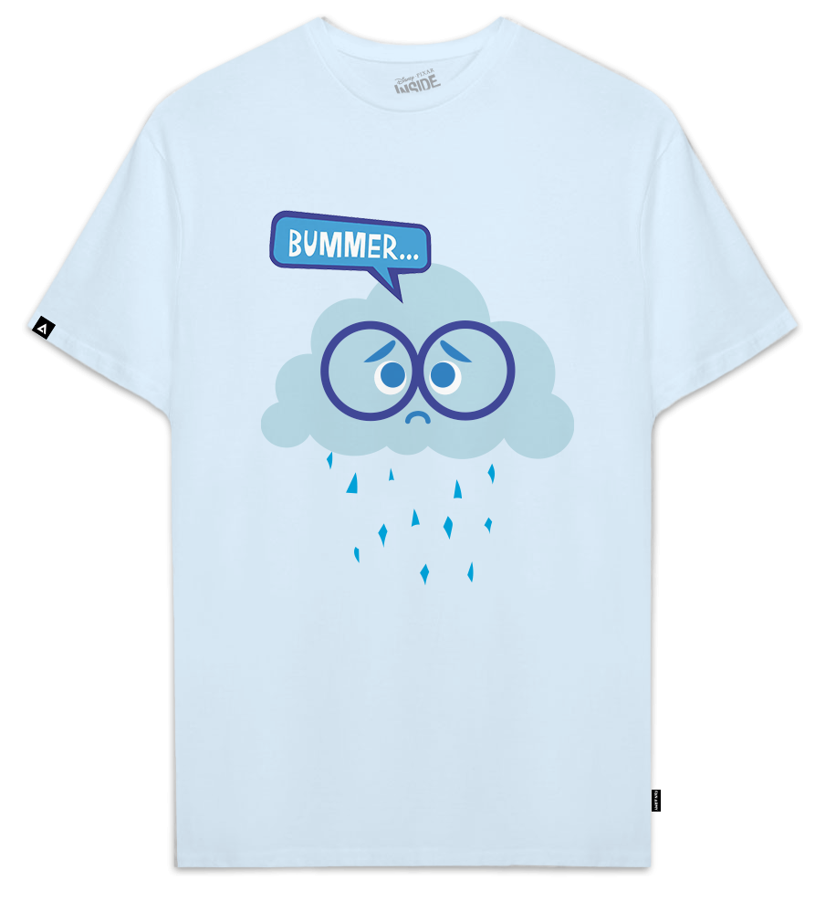 Playera Intensamente Hombre Mujer Azul Cielo Disney Original Tristeza - Fan Army