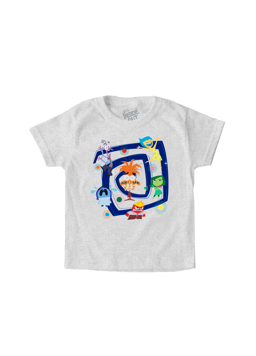 Playera Niño Intensamente niño Gris Disney Original Emociones - Fan Army