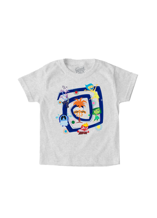 Playera Niño Intensamente niño Gris Disney Original Emociones