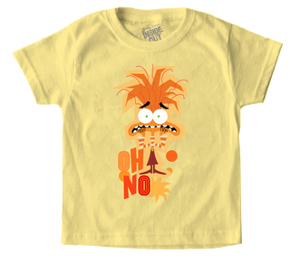 Playera Niño Intensamente niño Amarillo Disney Original Oh No