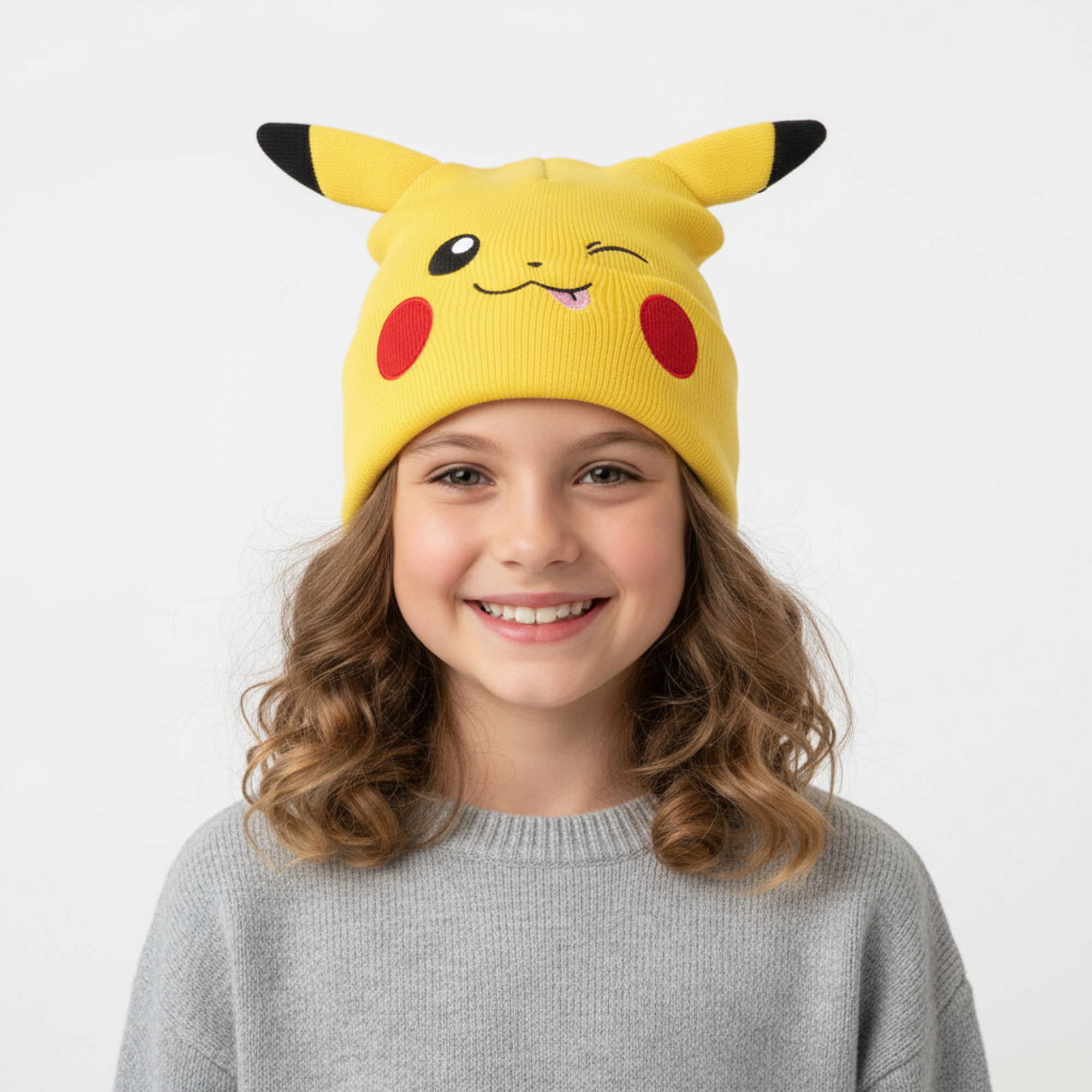 Gorro para el frio Pokémon Pikachu Orejas - Fan Army