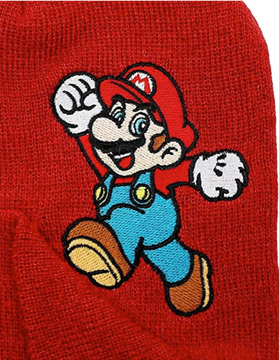 Beanie Super Mario Jumping Rojo Oficial - Fan Army