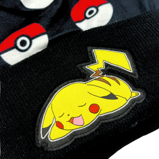 Gorro para el frio Pokemon Pokebolas Pikachu