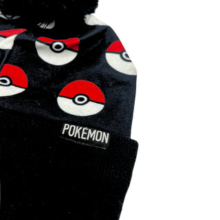 Gorro para el frio Pokemon Pokebolas Pikachu