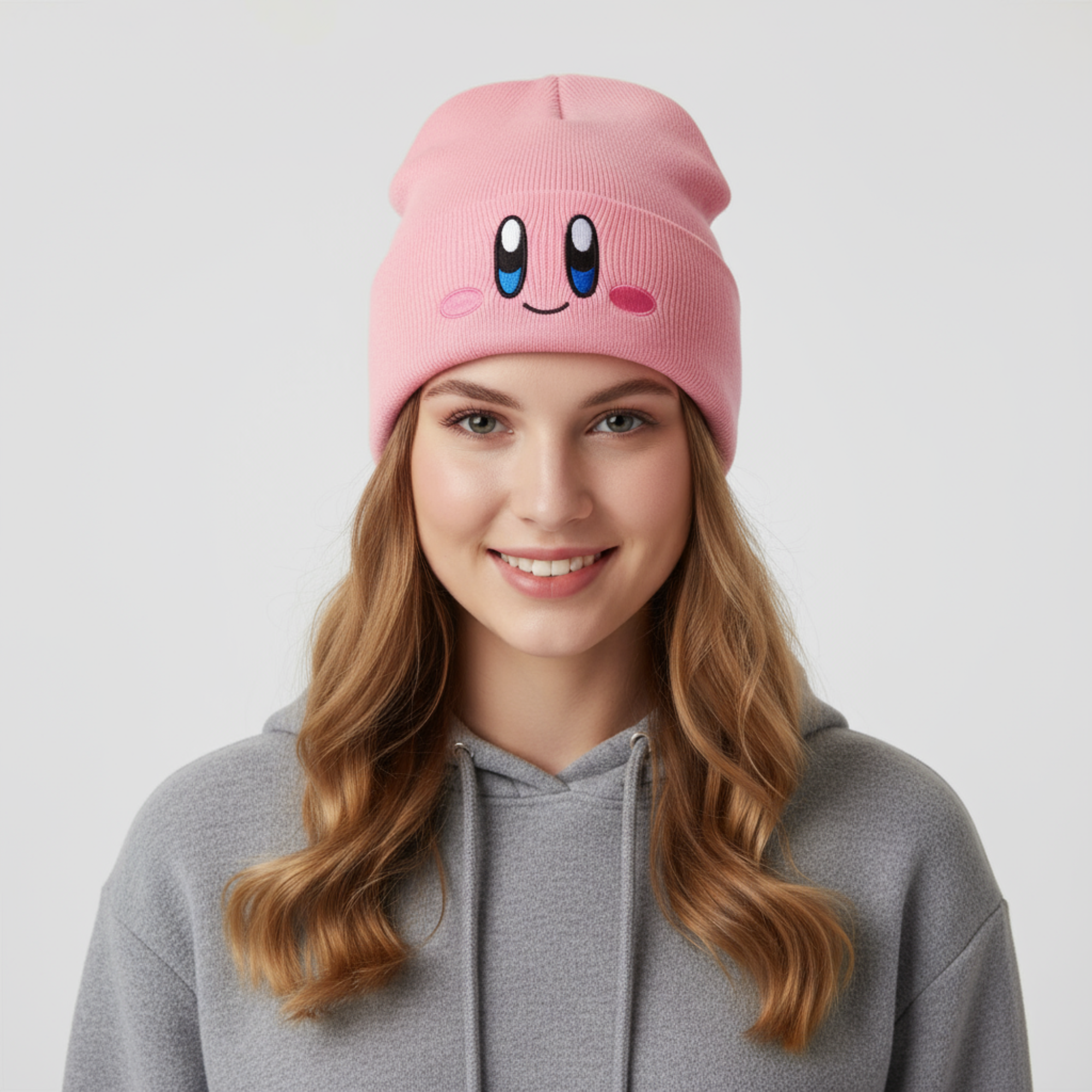 Beanie Kirby Rosa - Fan Army