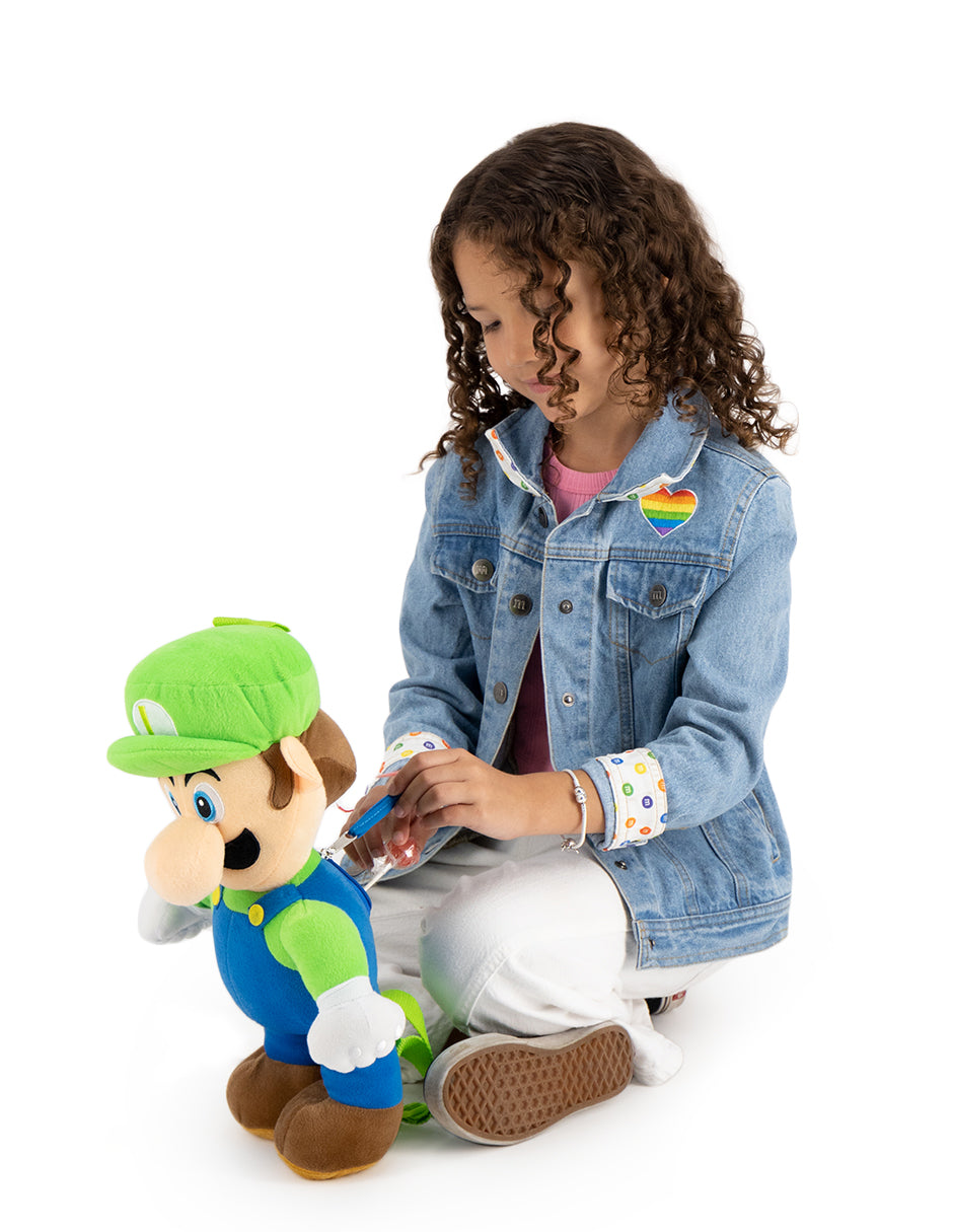 Mochila Luigi Mini Plush - Fan Army